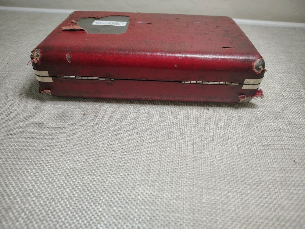 Vintage Starrett No. 196 Dial Test Indicator Set Machinist Tools