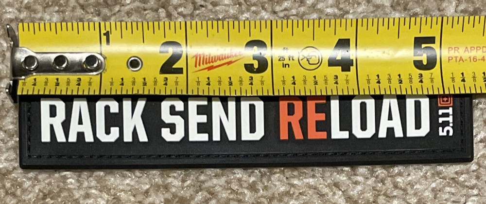 *BRAND NEW* 5.11 RACK SEND RELOAD PATCH HOOK BACKING