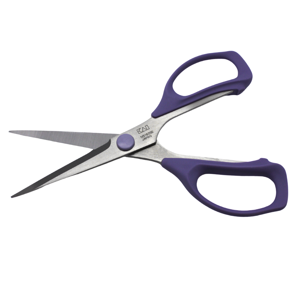 Kai N3160SE 6-1/3" (160mm) Patchwork Scissors Shears