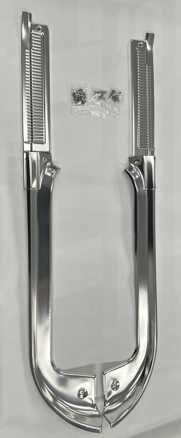 1978-87 CHEVROLET GMC C10 C20 C30 G10 DOOR SILL TRIM KIT 4 PIECES NEW 88-91