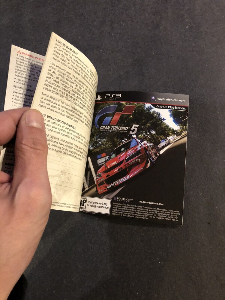 heavy rain ps3 Manual Only