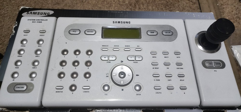 SAMSUNG SYSTEM CONTROLLER SCC-3100A CCTV PTZ