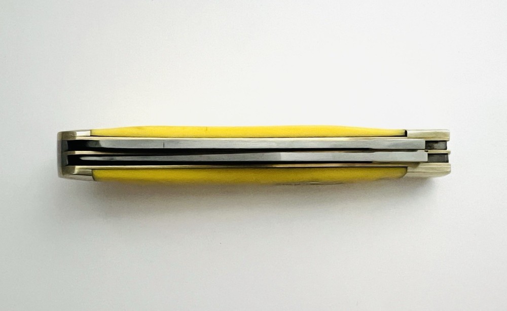 Schrade Old Timer Pocket Knife | Yellow | Model 940TY