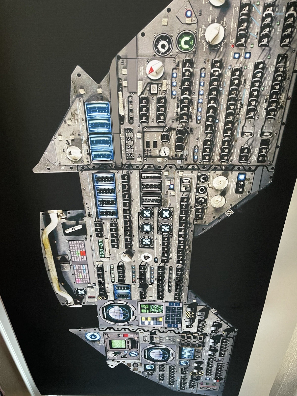 APOLLO 11 17 Star saturn v Cockpit Trek Computer model space prop NEW