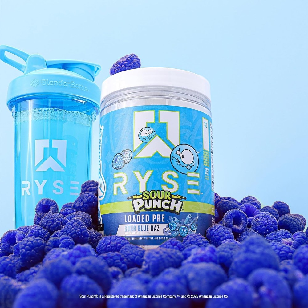 RYSE Up Supplements, Loaded Pre-Workout, 30 Servings