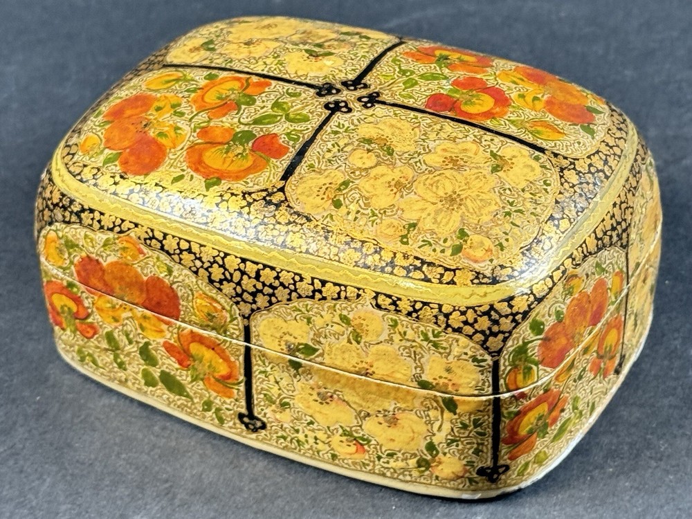 Hand Crafted In India Trinket Storage Box