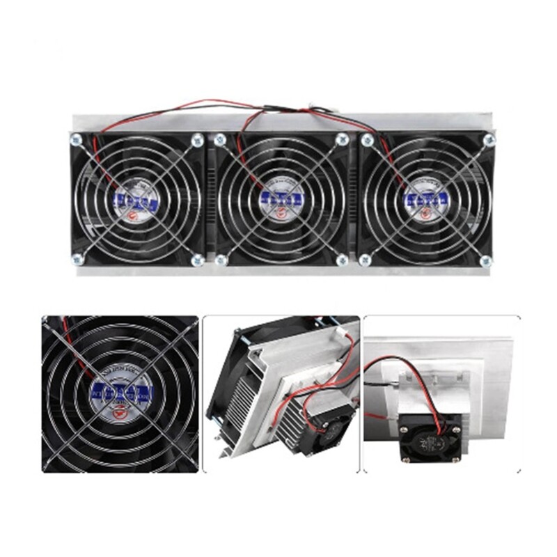 Cooler 12V Semiconductor Cooling System Heatsink Module kit+Fan 180W