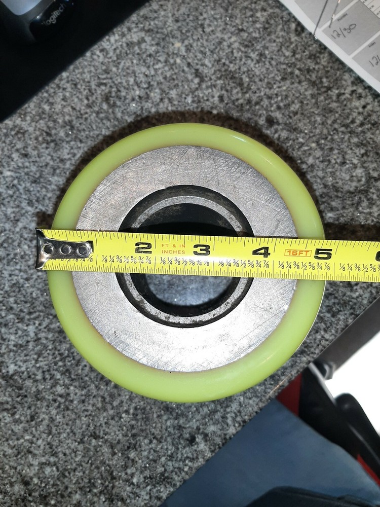Industrial Polyurethane Loading Wheel for Pallet Jacks (4 Pack)