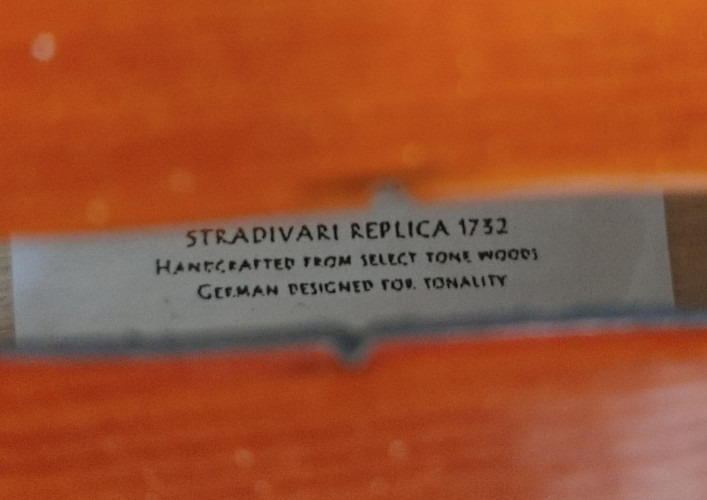 Rothenberg Violin Stradivari Replica 1732 Handcrafted German Designed Copy
