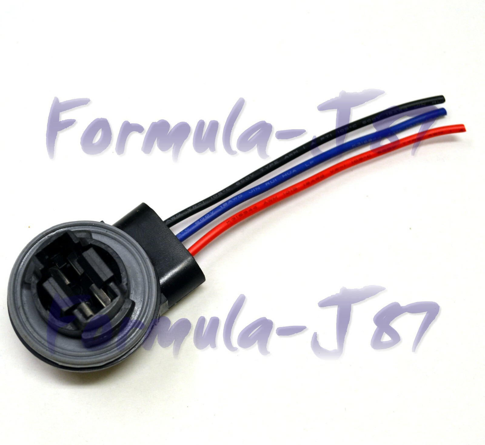 Universal Pigtail Wire Female Socket 3157 S Two Harness Front Turn Signal Light