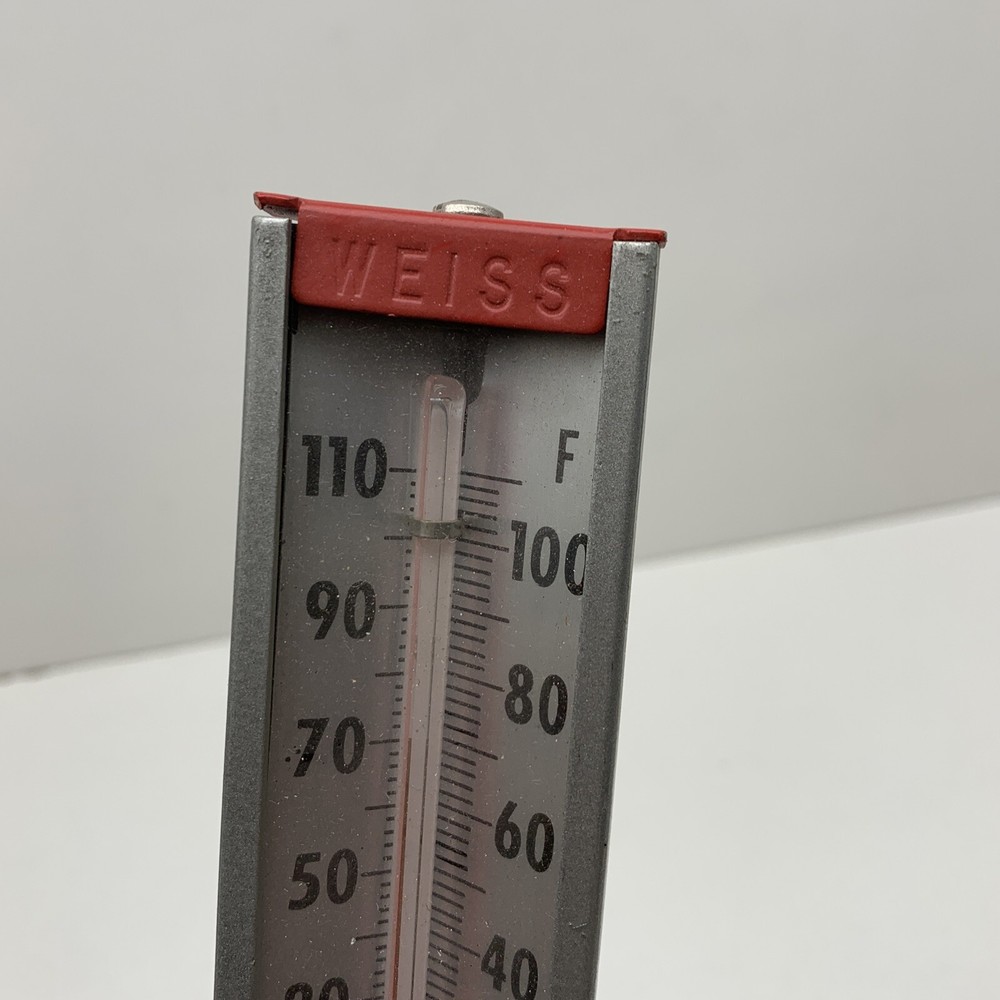 Weiss Variangle Threaded HVAC Thermometer