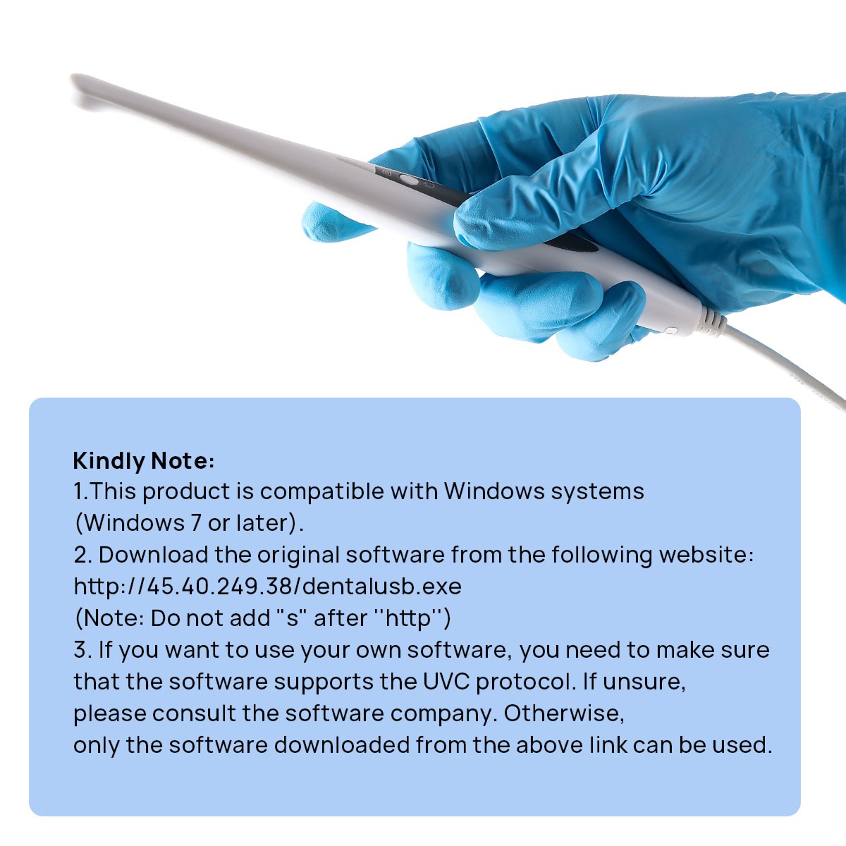 AZDENT Dental USB Intraoral Camera Digital Imaging LED Oral Camera Auto-Focus