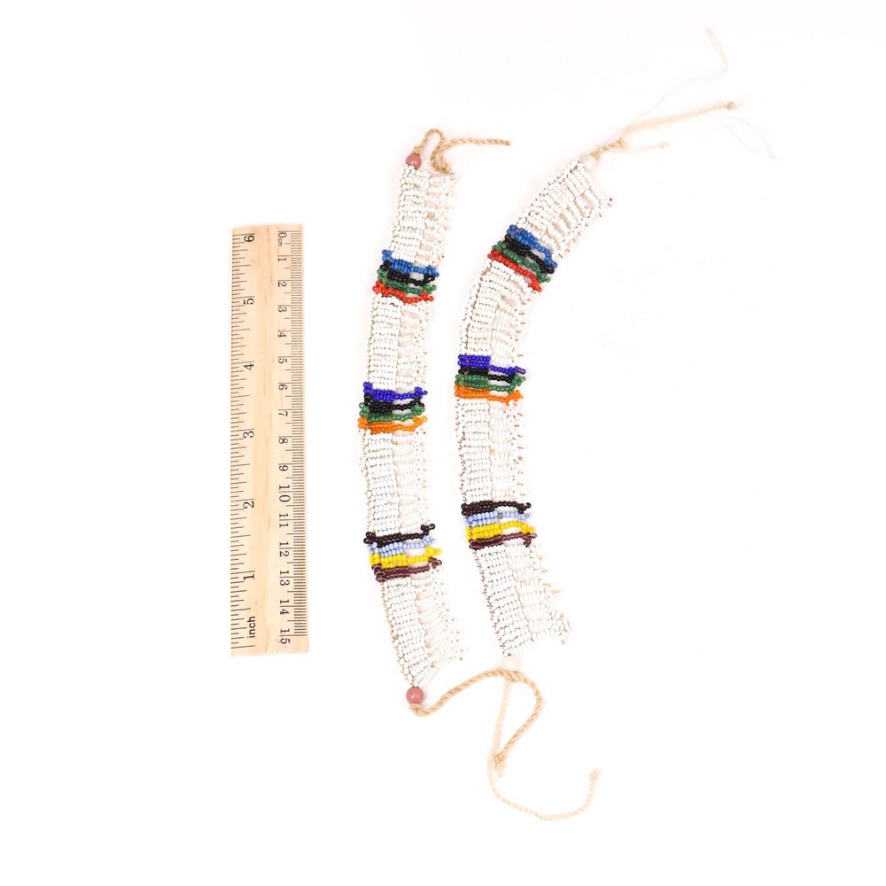 Zulu Seed Bead Anklets Dori Collection
