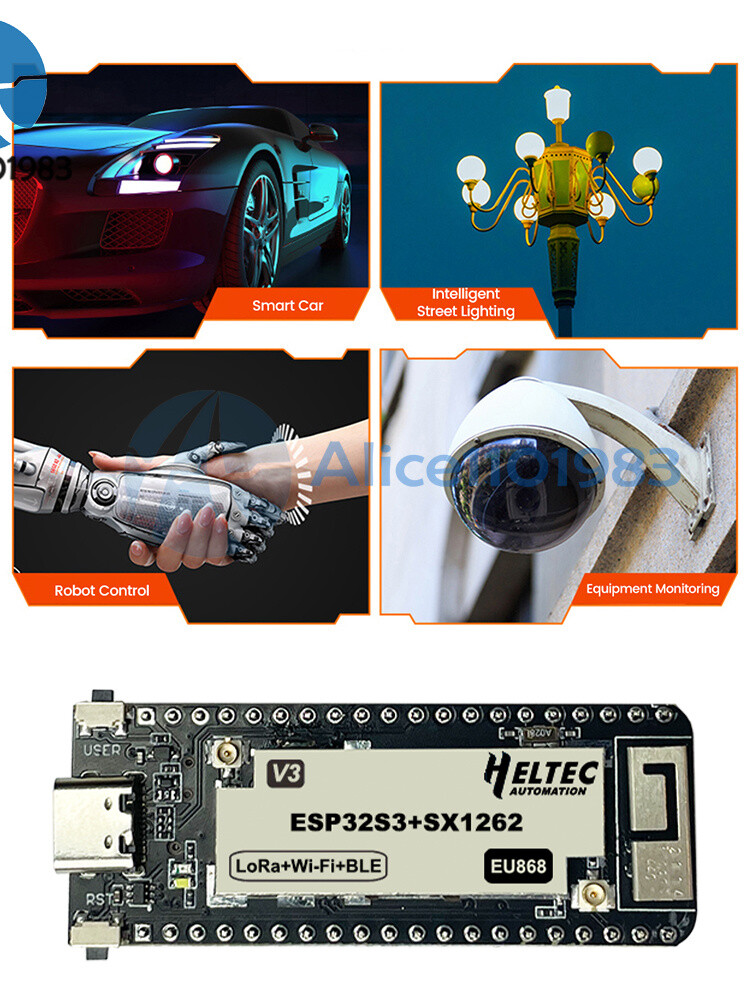 Wireless Stick Lite ESP32 LoRa V3 Wifi Development Board ESP32-S3 SX1262 CP2102