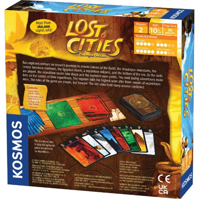 Thames & Kosmos Lost Cities Card Game
