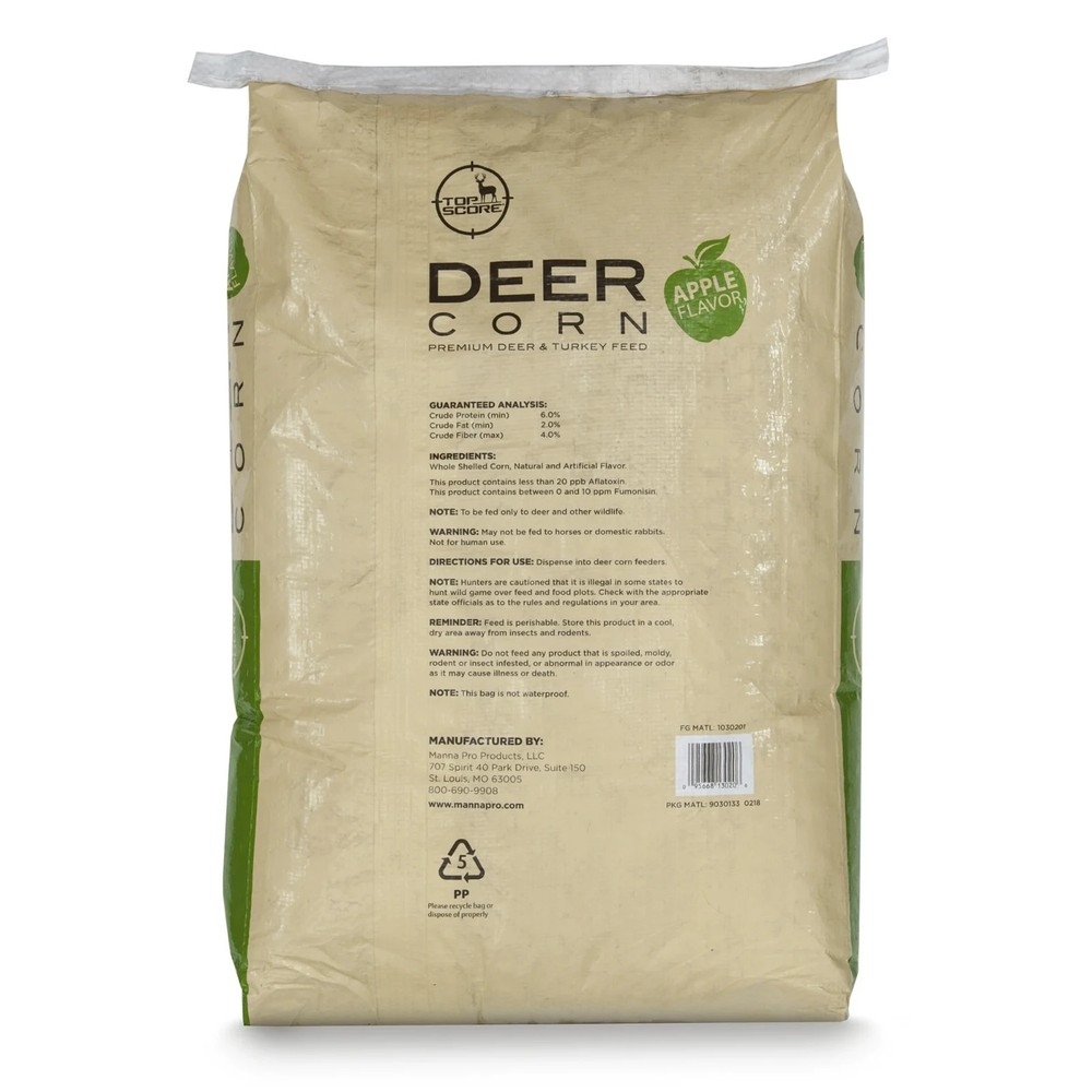 Manna Pro Top Score Apple Deer Corn 30lb