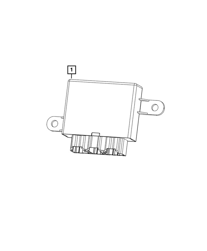 Genuine Mopar Park Assist Module 68480723AD