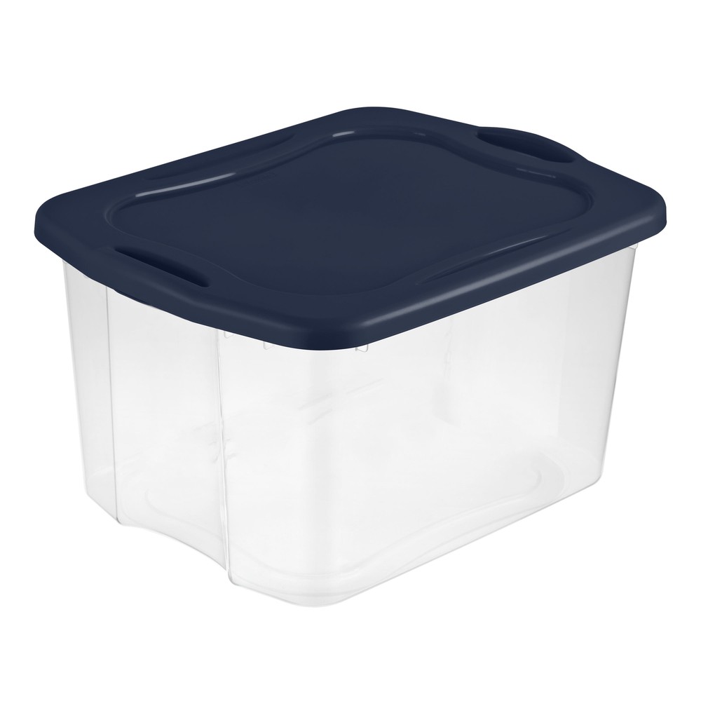 Storage Bin, Full-Grip Handles, Green