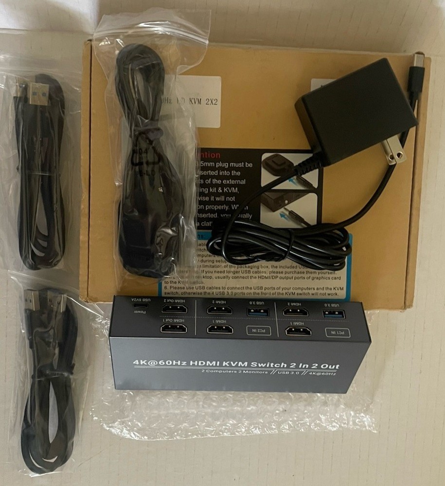4K HDMI KVM Switch