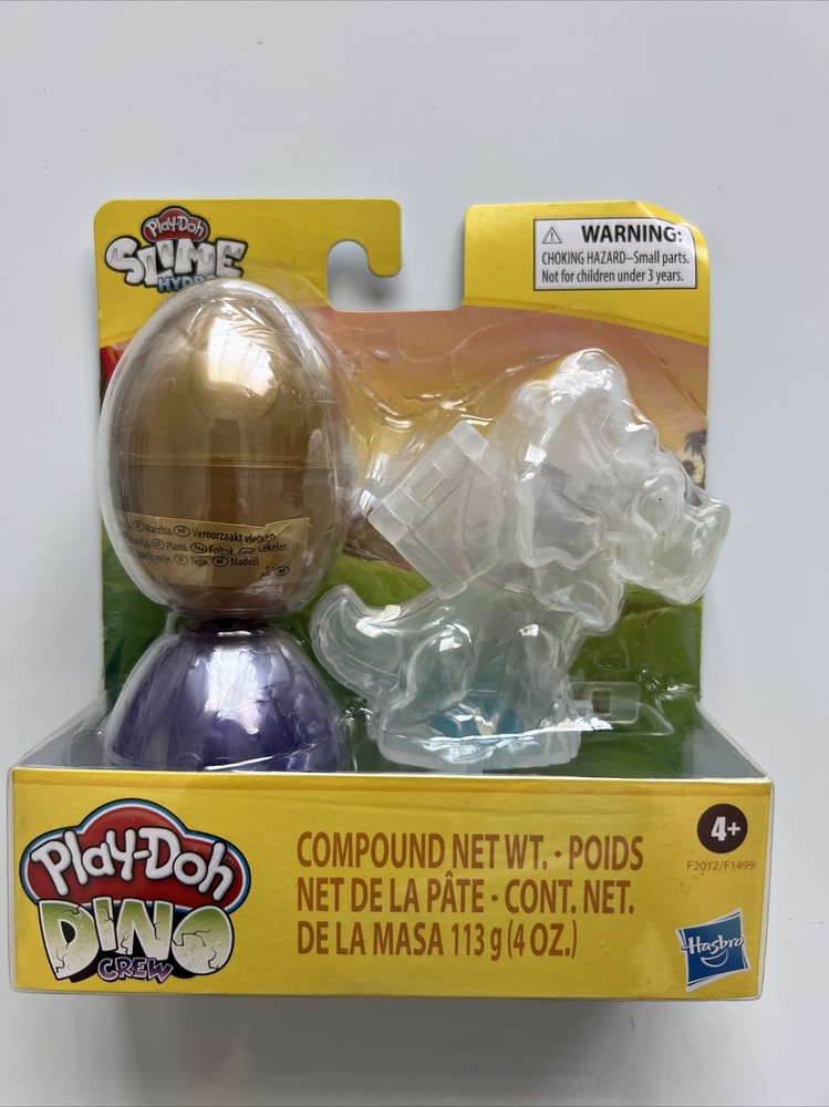 Play Doh Dino Crew Slime Hydro Glitz Combo 2 Pack