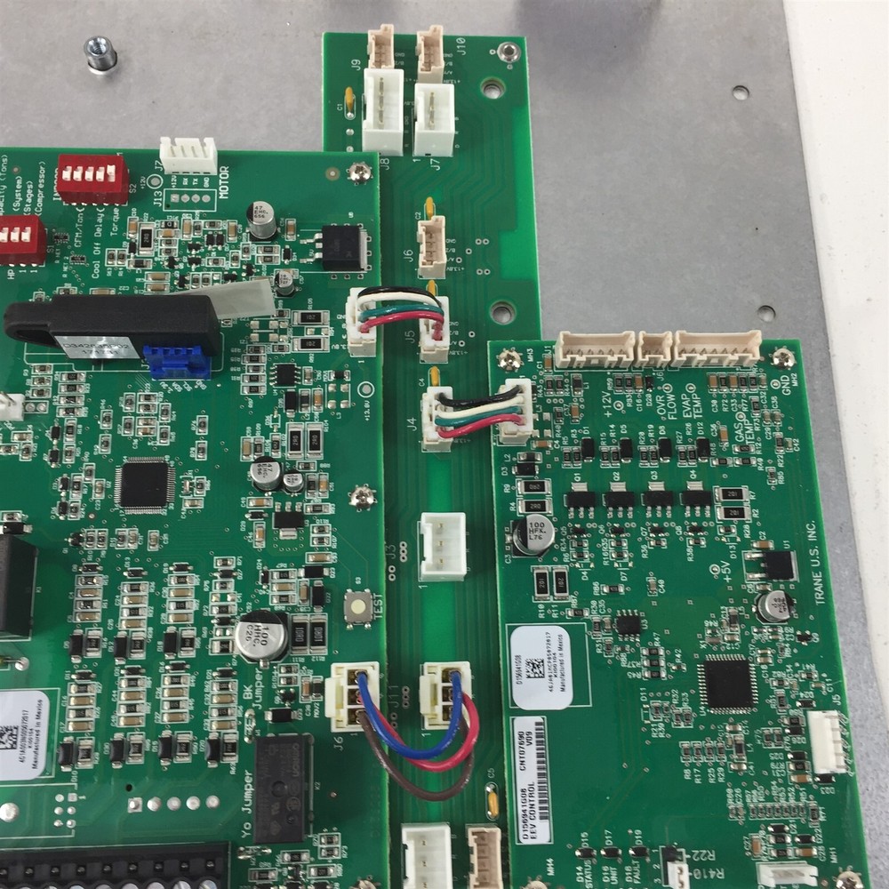 Trane D803401G11 Complete Control Board With Back Plane K100104 CNT07690
