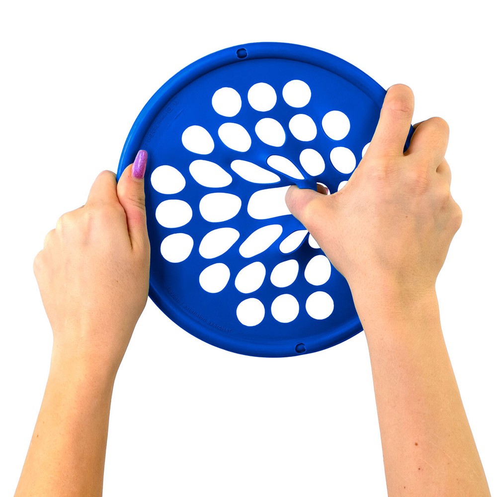 Cando Hand Exercise Web - Latex Free - 7" Diameter - Blue - Heavy