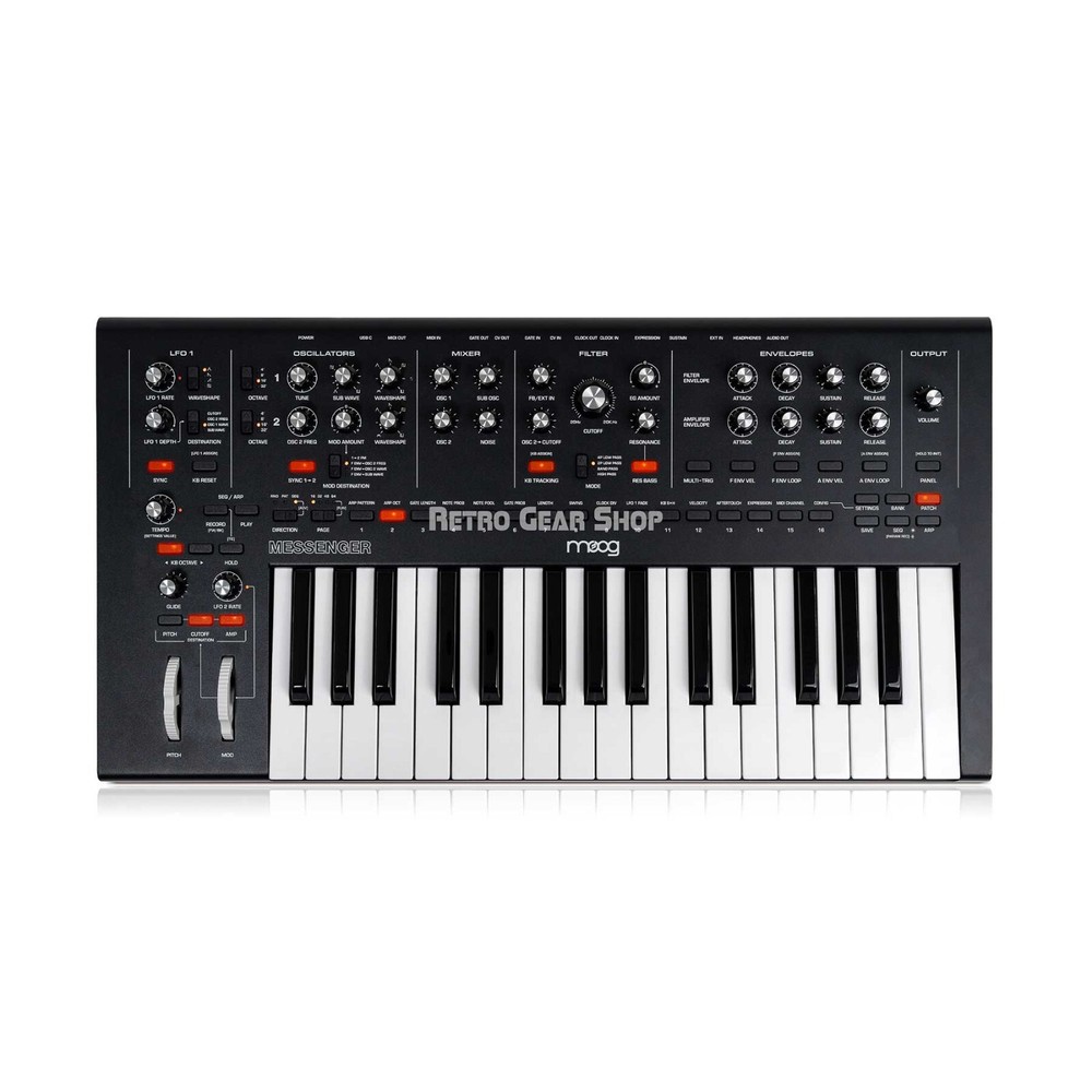 Moog Messenger Monophonic Analog Keyboard Synthesizer