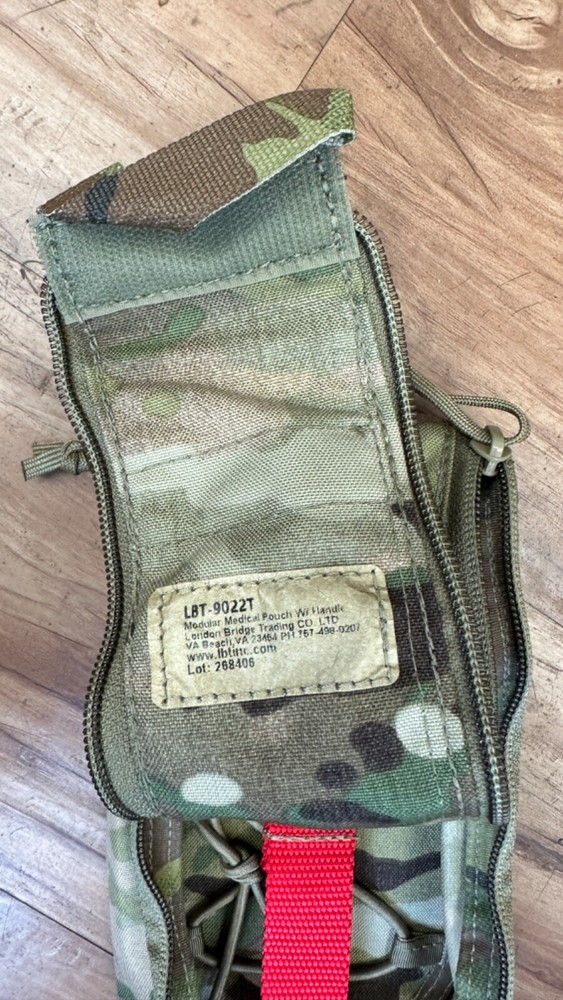 LBT 9022T Modular Medical Pouch W/ Handle Multicam Molle Seal Devgru SOF (2 EA)
