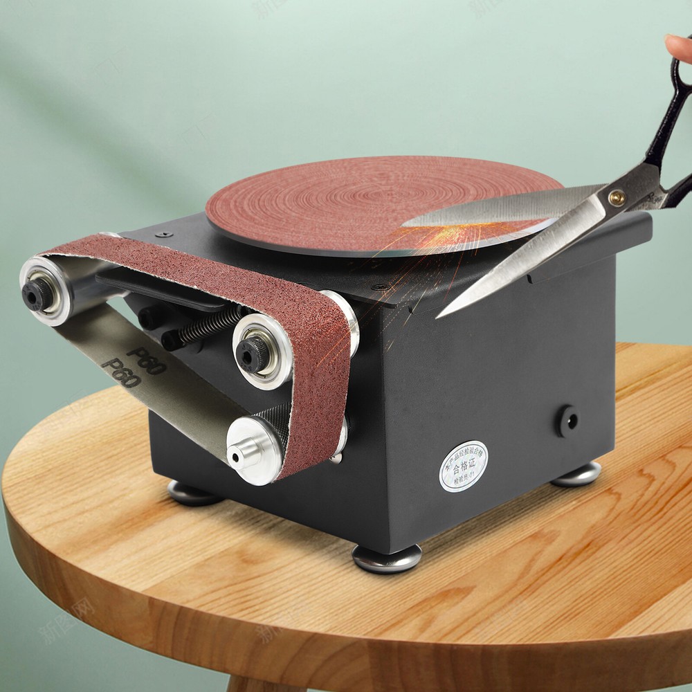 6" Electric Disc Sander Machine Edge Sharpener Mini Bench Polisher Tools 110V