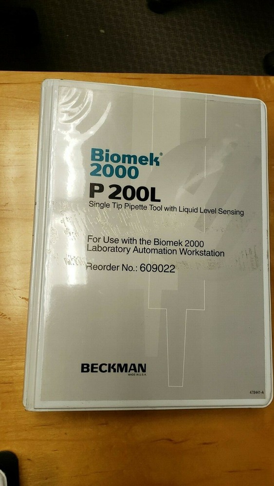BECKMAN BIOMEK 2000 P200L SINGLE TIP PIPETTE TOOL