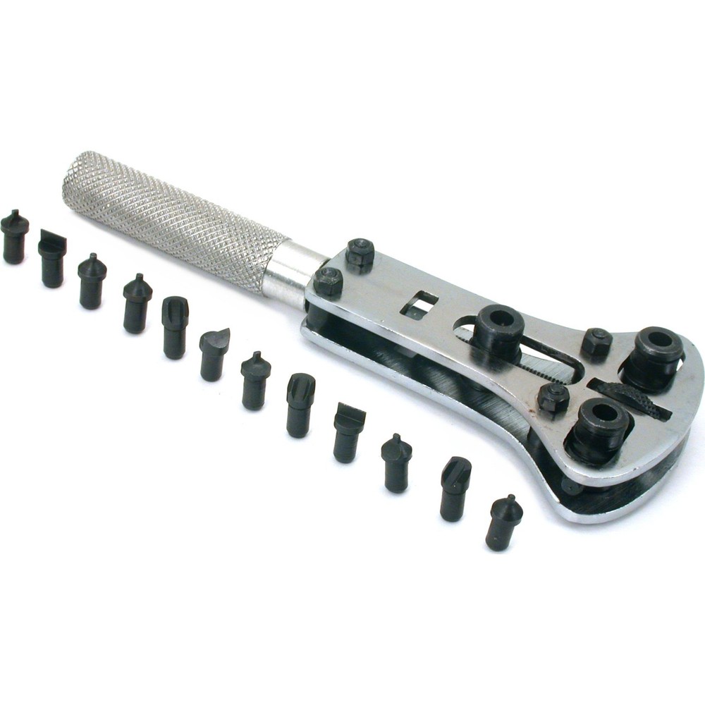 2 Watch Case Back Openers Set Waterproof Wrench Tool