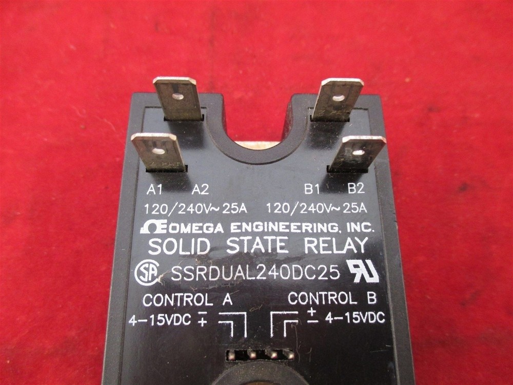 Omega SSRDUAL240DC25 Solid State Relay