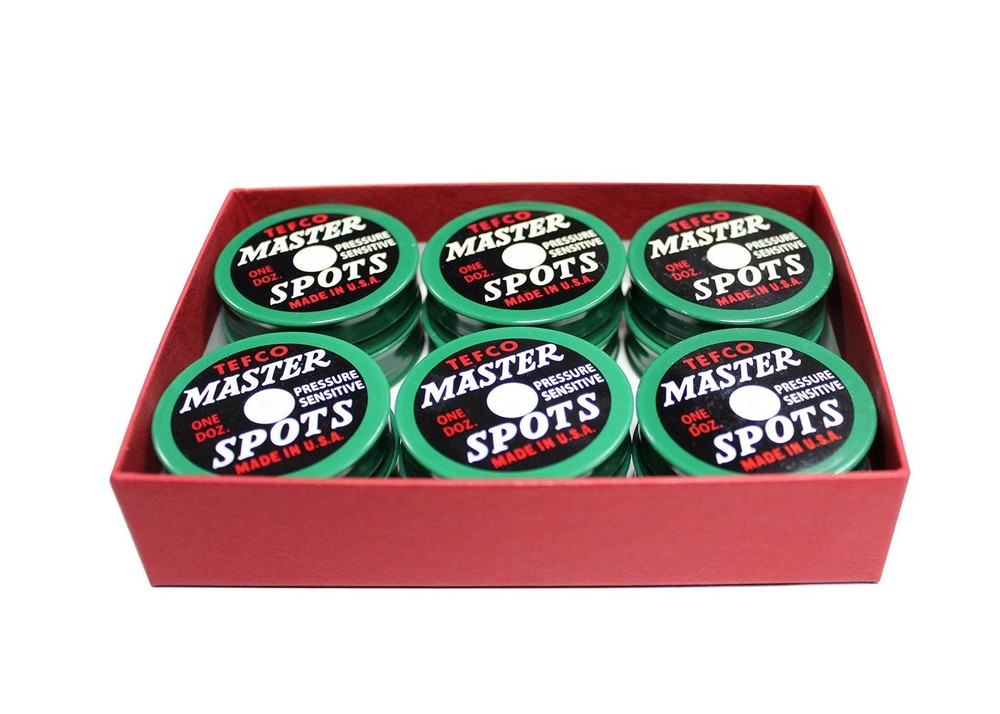 Tefco Master Pool Table Spot - Box Set of 144