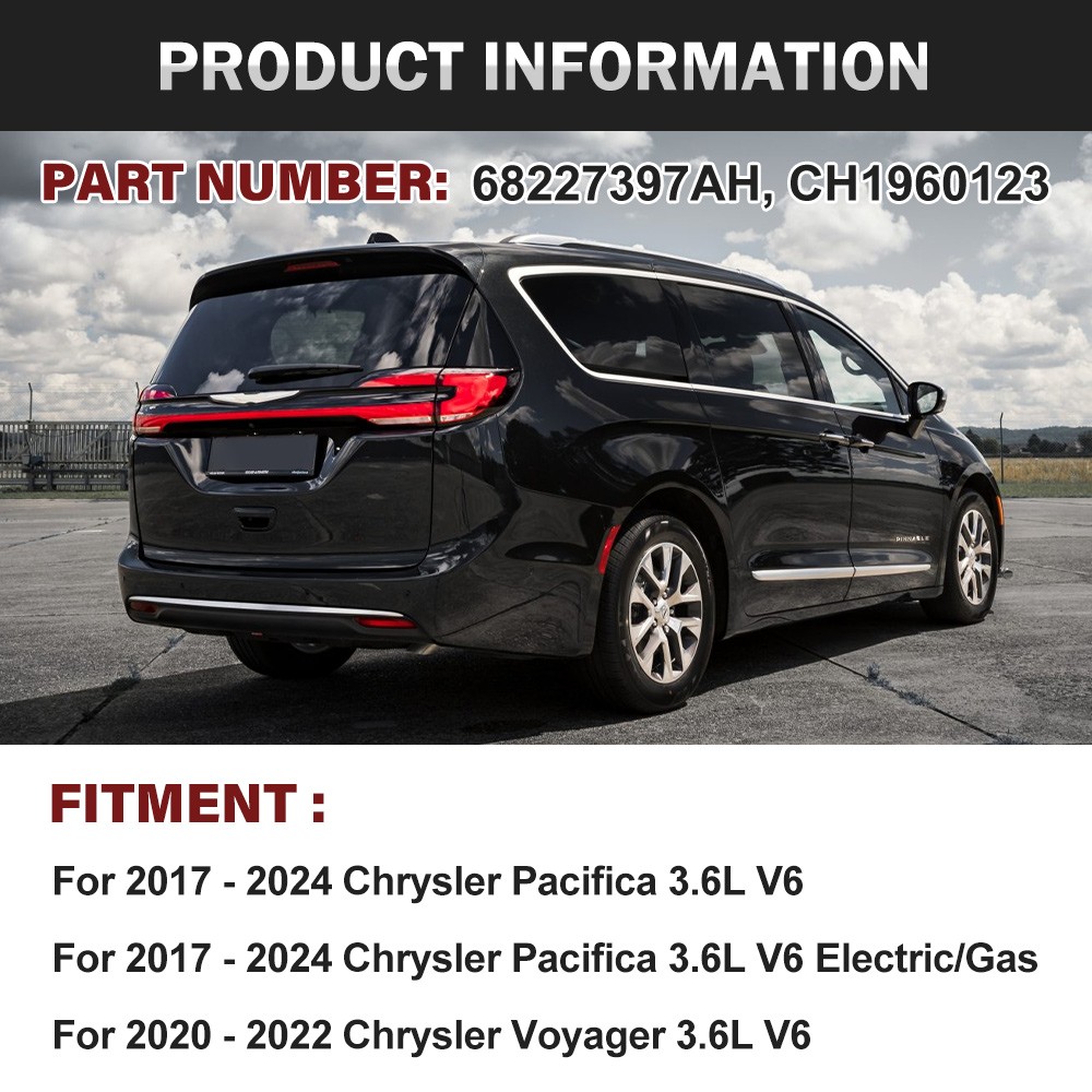 Rear View Backup Camera 68227397AH For 2017-24 Chrysler Pacifica Voyager New