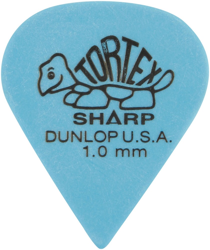 Dunlop Tortex Sharp Guitar Picks 1 Dozen 1.0 mm