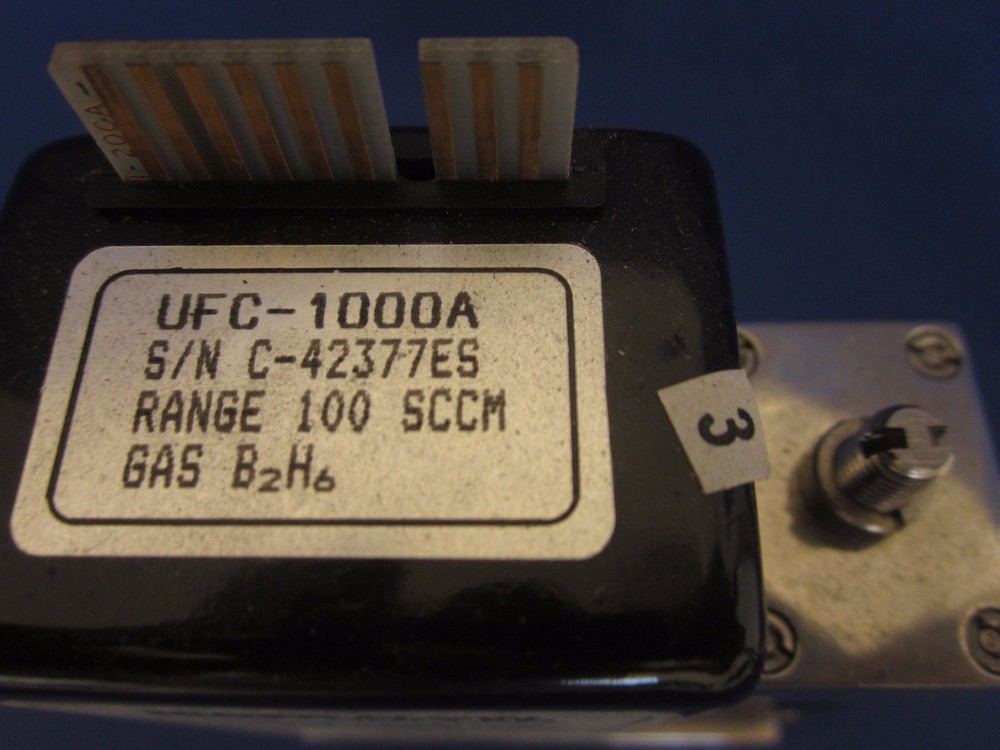 UNIT MFC Mass Flow Controller UFC-1000A, 100 SCCM, B2H6, Used