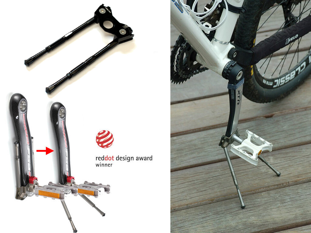 Gearoop Bike Flashstand Repair Stand CoolStand 75g Adjustable 33-39mm Black