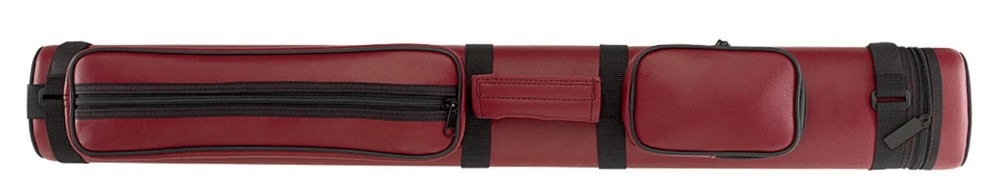 Pro Series Hard Case 2x2 Pool Cue Case Maroon PR22VC