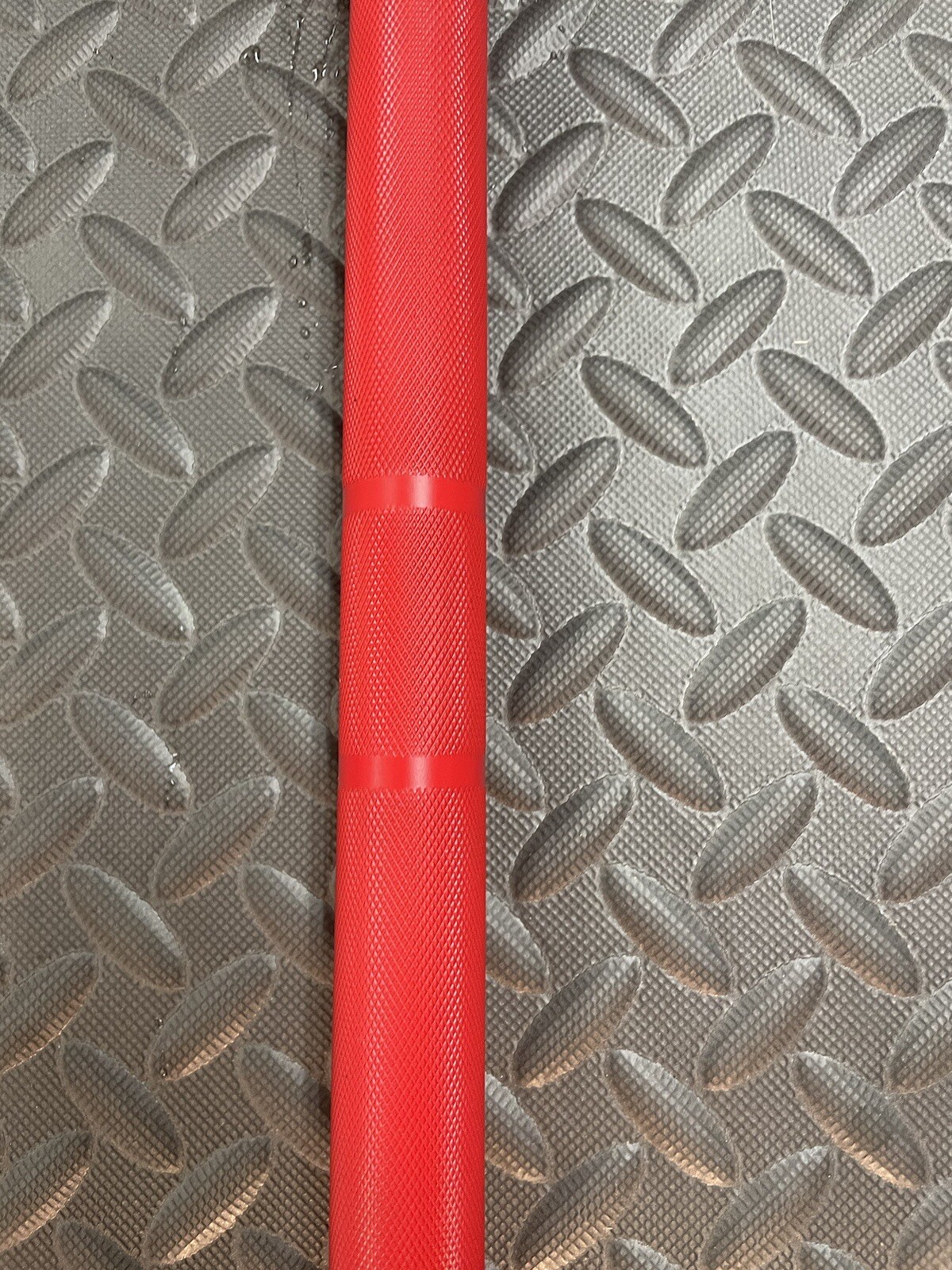 Red Cerakote Or Green 20kg 7ft Long 1500lb Olympic Barbell w/ Black Sleeves