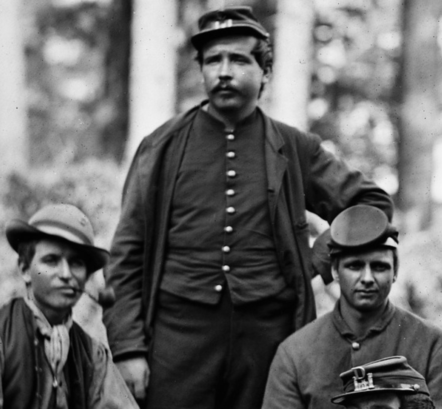 Union Civil War Vest - Dark Blue Wool Size 48