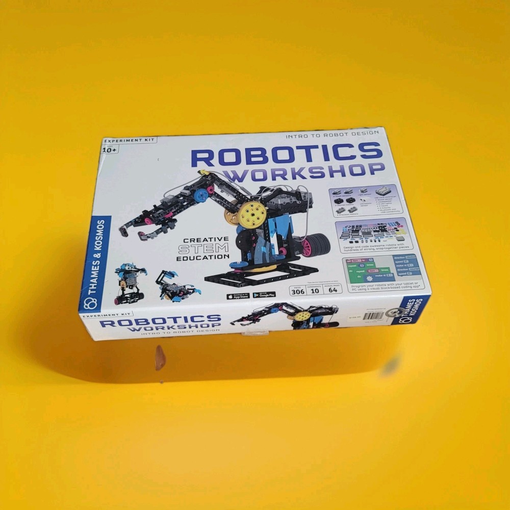 Robotics Workshop Intro To Robot Design Brand New Unopened