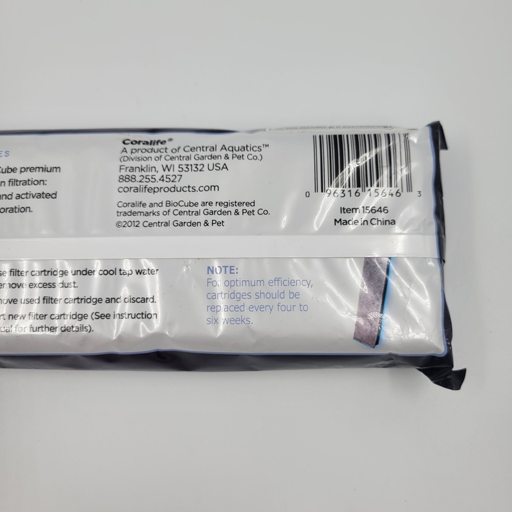 Bio Cube Original Replacement Filter Cartridges 2 Pack By Oceanic