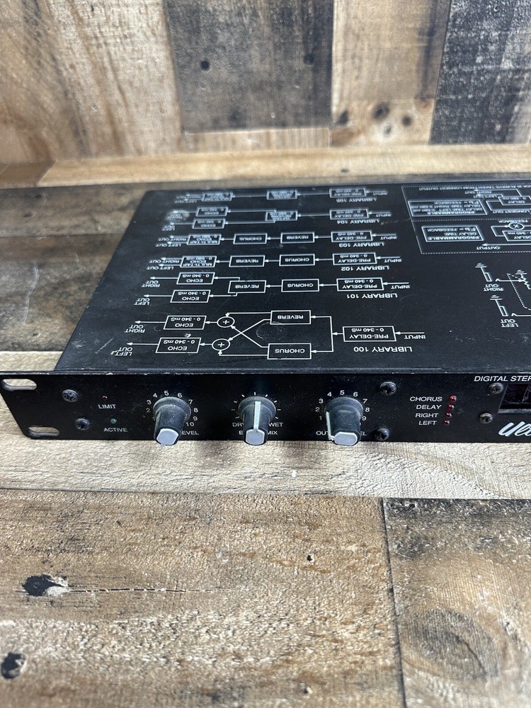 Peavey UltraVerb II 2 digital multi-effects processor AS IS UNTESTED For Parts