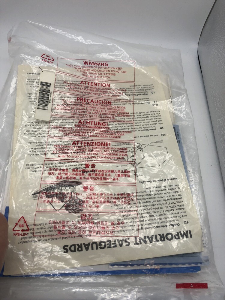 GE VG-4036 VCR Users Guide & Paperwork