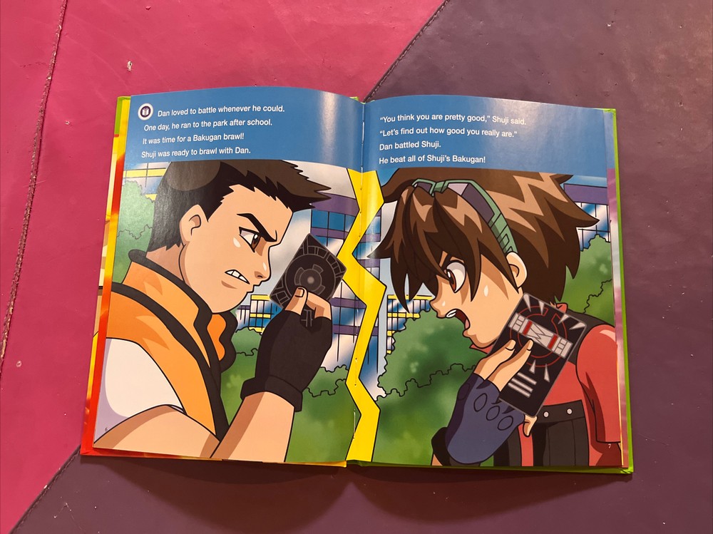 LeapFrog Tag book — BAKUGAN: FINDING DRAGO
