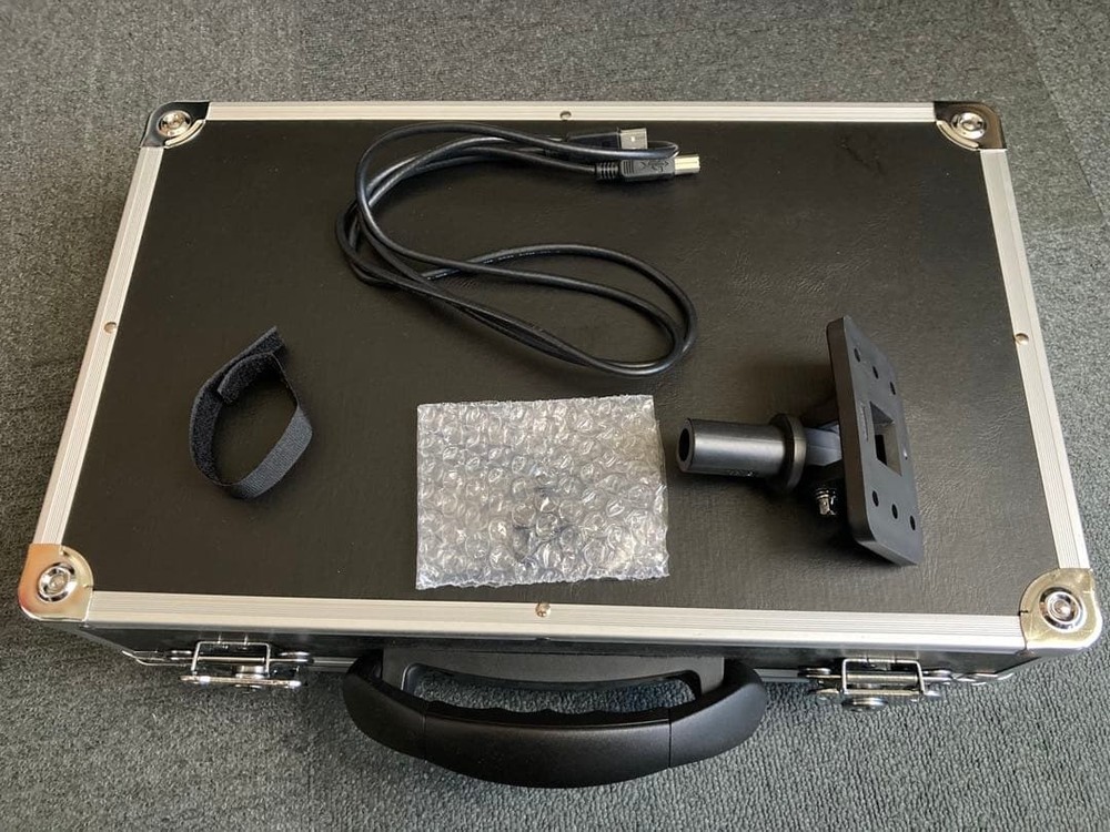 YAMAHA EAD10 Electronic Acoustic Drum Module w/ Sensor Unit Hard Case Tested