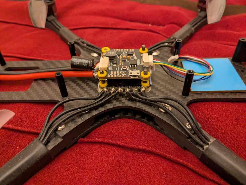 FPV DRONE Shendrones 7" Legato 6s long-range, *waterproof* drone, includes props