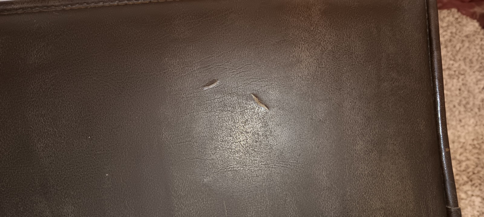 Vintage 1960s Mid Century Modern Piano Organ Bench with Padded flip top Storage