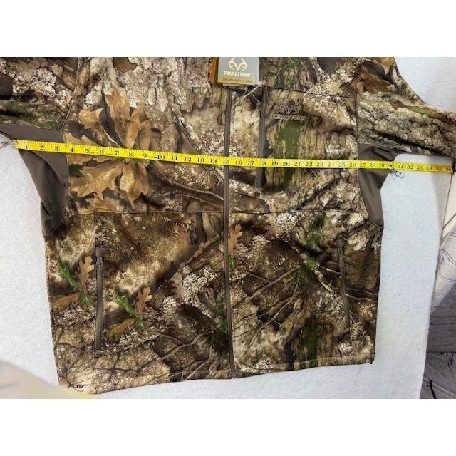 Realtree Chill Cutter Waterproof Windproof Scent Control SoftShell Jacket 3XL