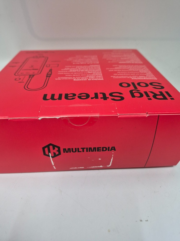 IK Multimedia iRig Stream SOLO audio interface for iOS & Android devices, iPh...